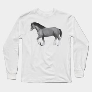 Clydesdale horse Long Sleeve T-Shirt